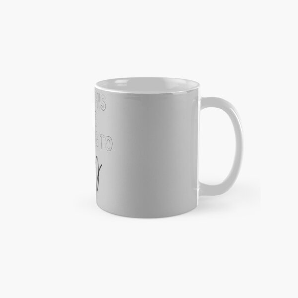 Now Playing: BEYONCE in Black Typography Print Classic Mug RB1807 product Offical beyonce Merch