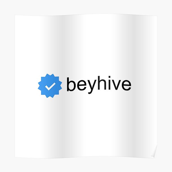 Verified BeyHive (Beyonce Fan) Poster RB1807 product Offical beyonce Merch
