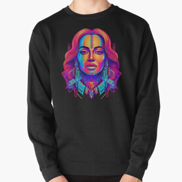 Cyberpunk Beyonce Pullover Sweatshirt RB1807 product Offical beyonce Merch