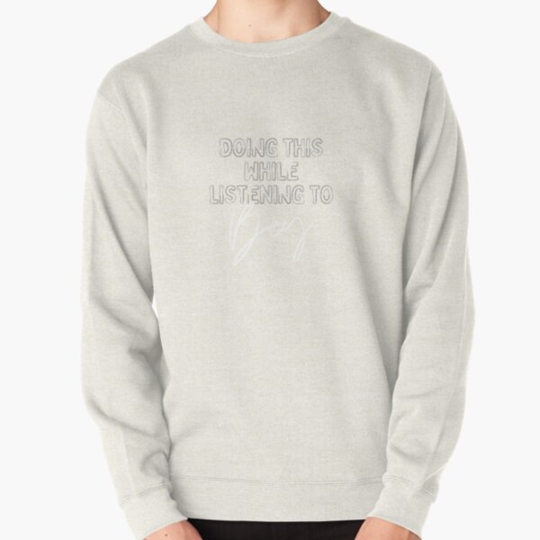 Now Playing: BEYONCE in White Typography Print Pullover Sweatshirt RB1807 product Offical beyonce Merch