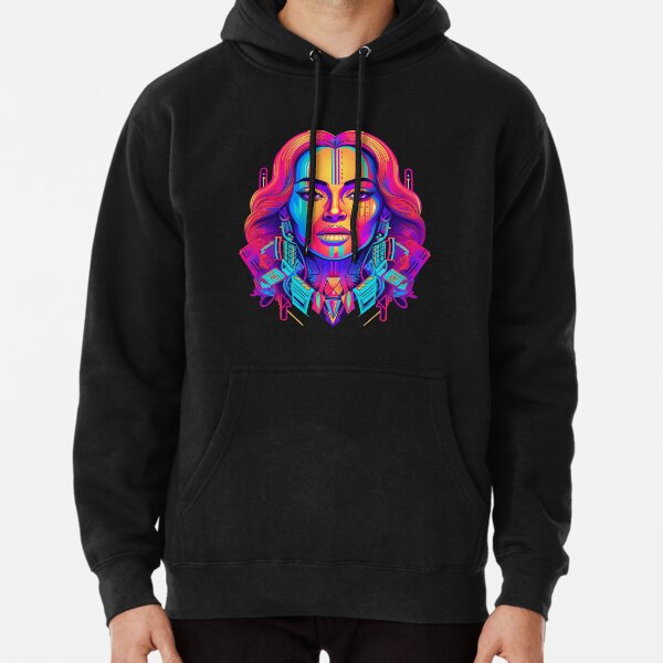 Cyberpunk Beyonce Pullover Hoodie RB1807 product Offical beyonce Merch