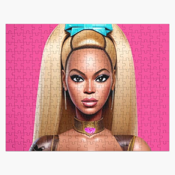 If Beyonce played Barbie  Jigsaw Puzzle RB1807 product Offical beyonce Merch